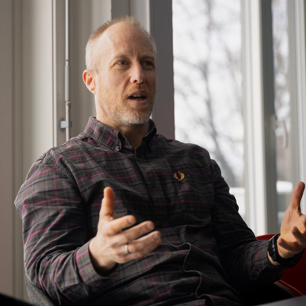 Ole Hjalmar forklarer viktigheten av å forstå problemet som skal løses.